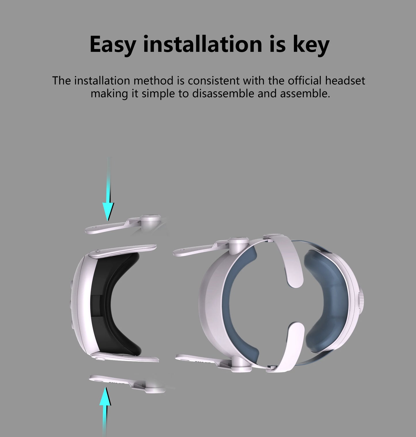Replaceable Elite Strap for Meta Quest 3 VR