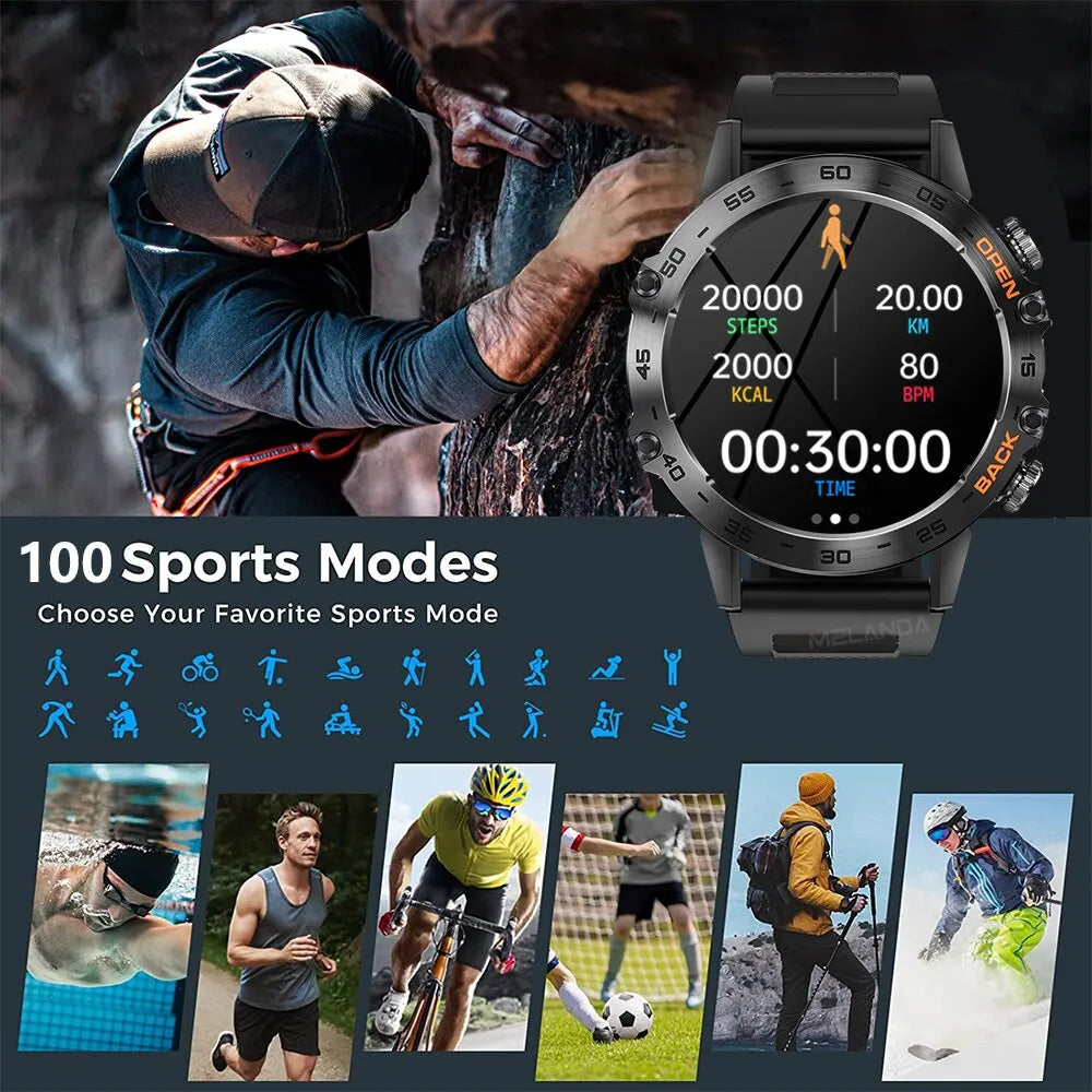 Smart Watch Men Sports Fitness Tracker  MD52