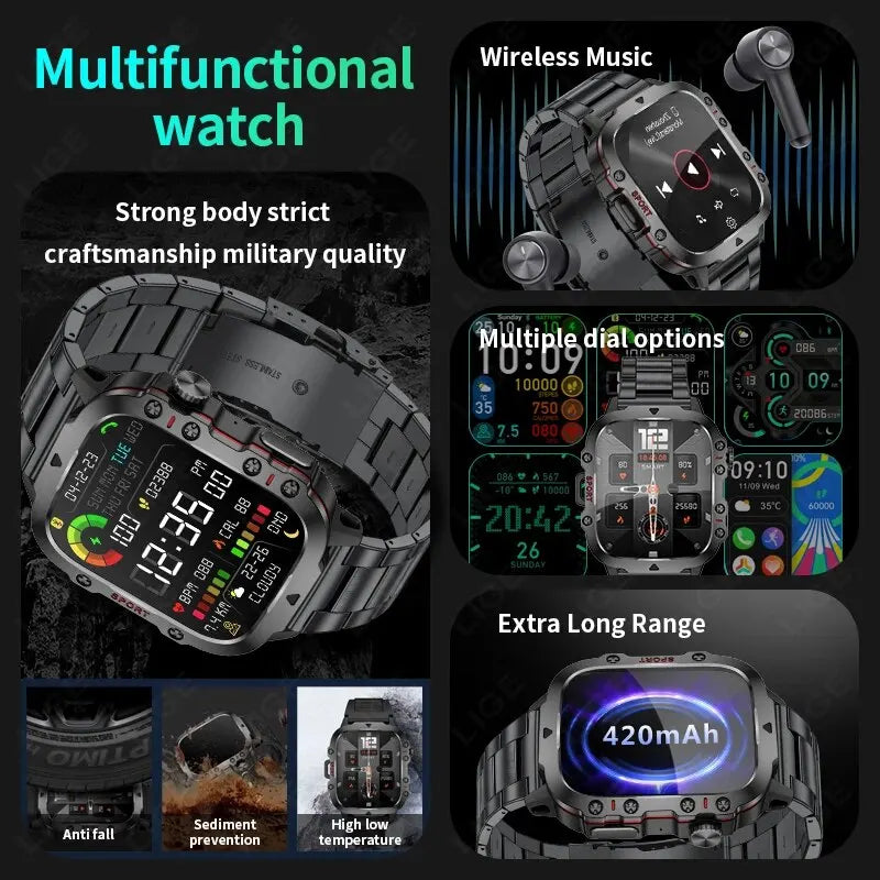 New Smart Watch  Bluetooth